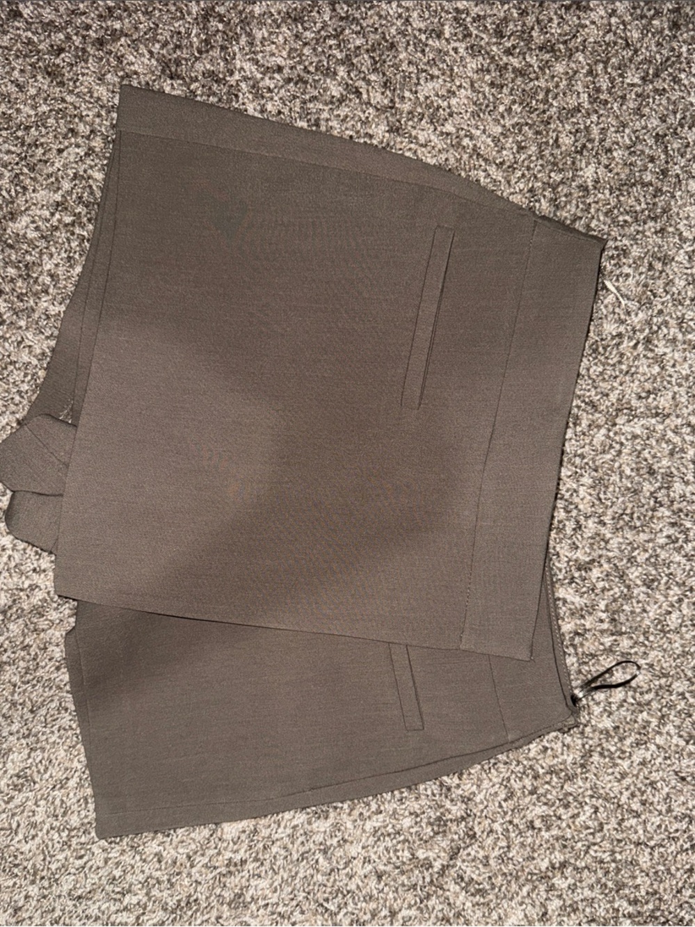 Zara Brown Tailored Skort